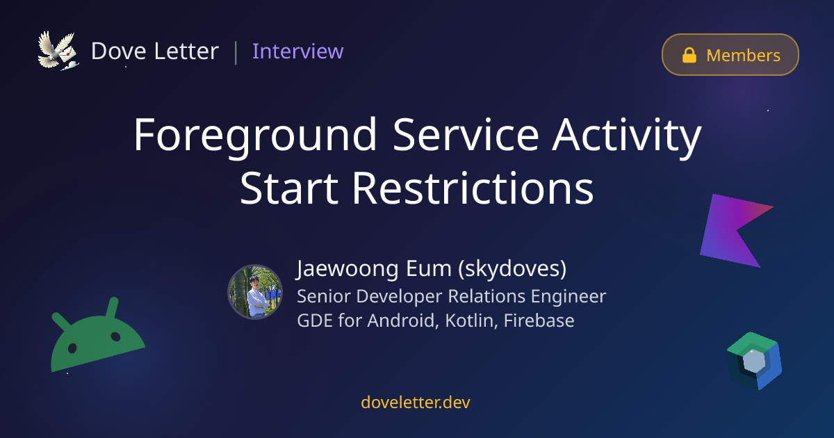 Foreground Service Activity Start Restrictions — Android Developer ...